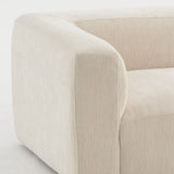 Philo Chenille Low Profile Reversible Modular L Sectional Sofa (5-Seater)