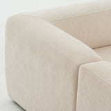 Philo Chenille Low Profile Modular Sofa (4-Seater)
