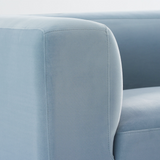 Philo Performance Velvet Low Profile Modular Sofa (3-Seater)