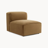 Philo Performance Velvet Low Profile Modular Armless Chair