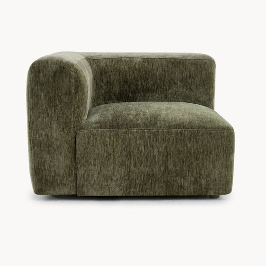 Philo Chenille Low Profile Modular Corner Chair