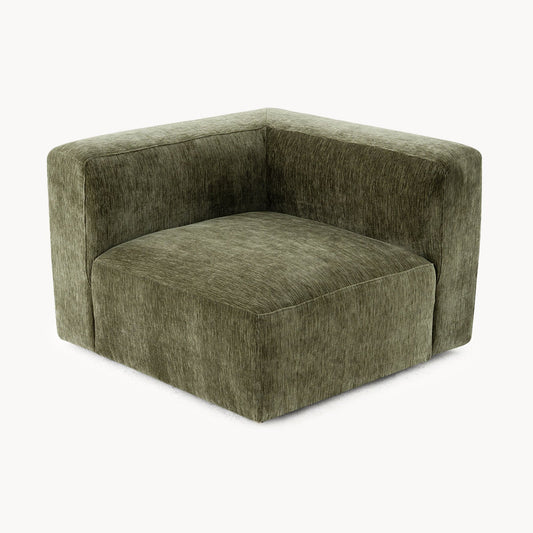 Philo Chenille Low Profile Modular Corner Chair