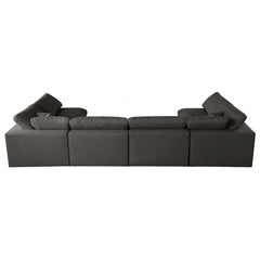 Plush Velvet Standard Comfort Modular Sectional