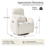 Cuddle Auto Rock Nursery Swivel Chair