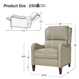 Deliat Genuine Leather Recliner