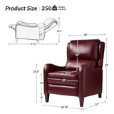 Deliat Genuine Leather Recliner