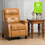 Demetria Genuine Leather Recliner