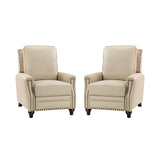 Annabelle Genuine Leather Recliner Chair(Optional Types)