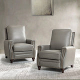 Annabelle Genuine Leather Recliner Chair(Optional Types)