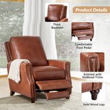 Annabelle Genuine Leather Recliner Chair(Optional Types)