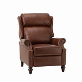 Lucina Genuine Leather Manual Recliner