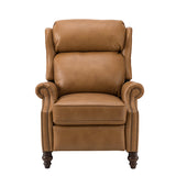 Lucina Genuine Leather Manual Recliner