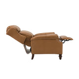 Lucina Genuine Leather Manual Recliner