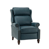 Lucina Genuine Leather Manual Recliner