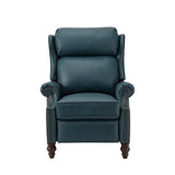 Lucina Genuine Leather Manual Recliner