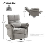 CUDDLESUPPORT ARMRESTS  Nursery Power Glider