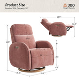 Cuddle Electric Nursery Swivel Chair