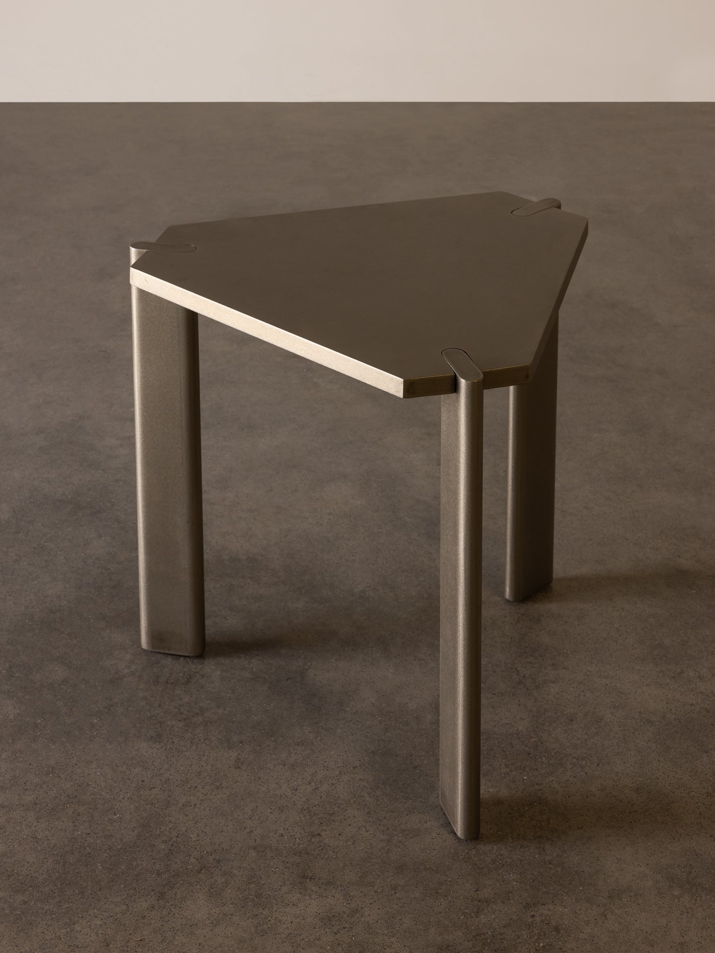 Yuuki Stainless Steel Side Table