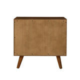 Emery 24" Walnut 1-Drawer Nightstand