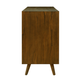 Emery 62" Walnut 6-Drawer Dresser