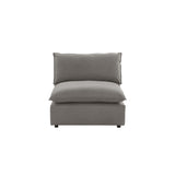 Cali Performance Fabric Modular Armless Chair