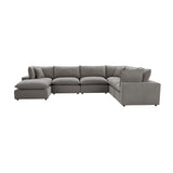 Cali 7-Piece Performance Fabric Modular Large Chaise Sectional