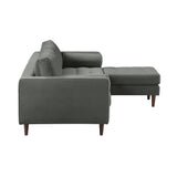 Cave 2-Piece Performance Velvet Sectional