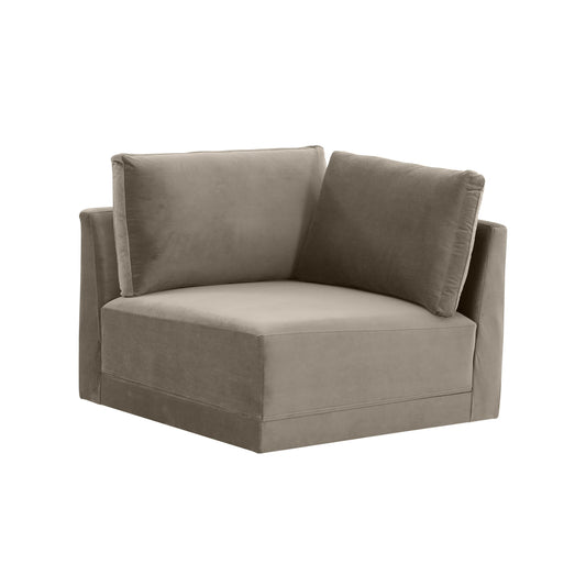 Willow Performance Velvet Modular Corner Chair