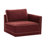 Willow Performance Velvet Modular RAF Corner Chair