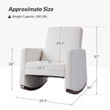 Eric Rocking Chair WHITE