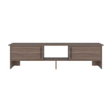 Dago 65" TV Stand with 4 Open Shelves, 2 Doors, Modern Media Console for Living Room Entertainment Storage