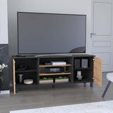 Kaia Tv Stand For Tv´S Up 55", Four Shelves, Three Shelves