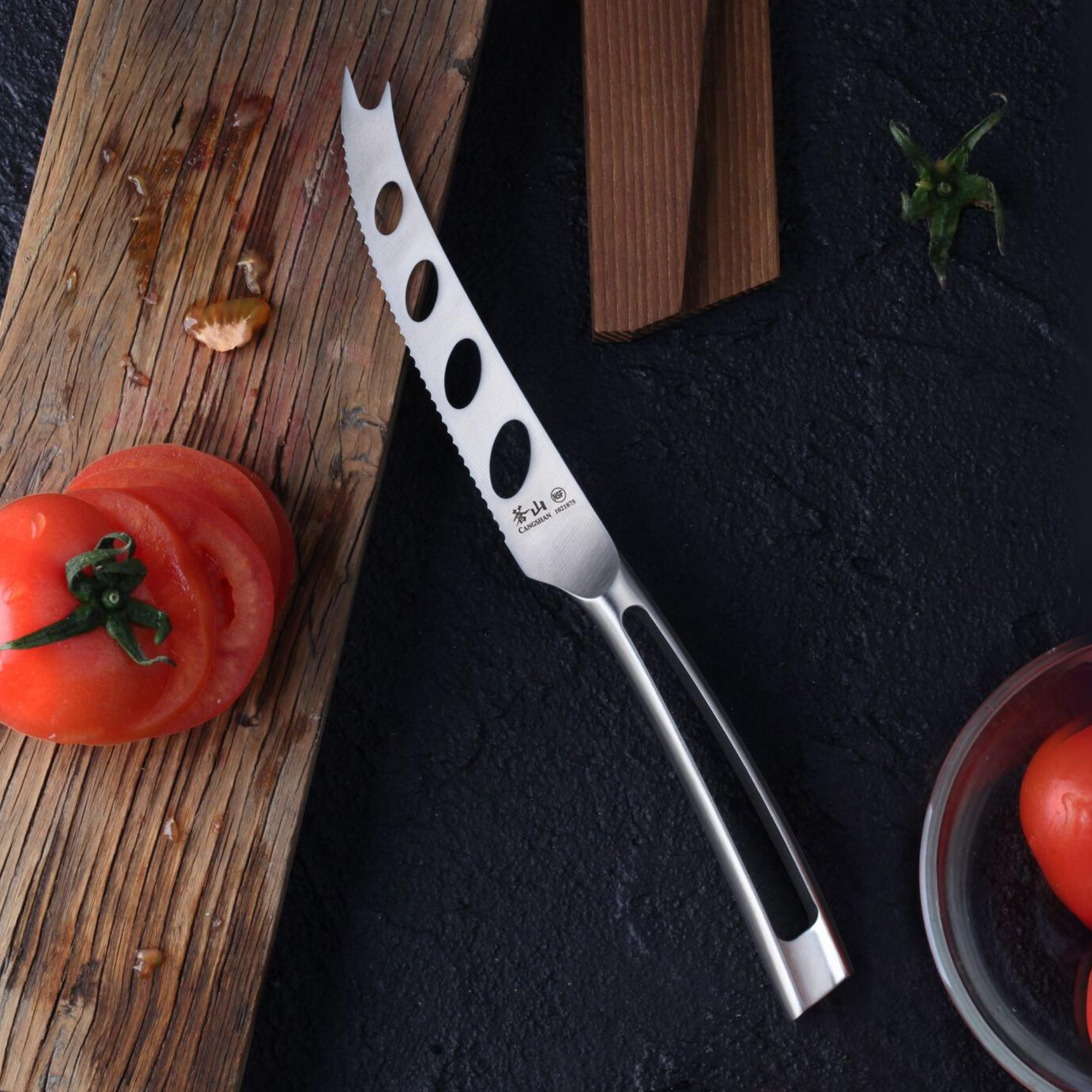 N1 Series 5-Inch Tomato and Cheese Knife, Forged German Steel, 59977