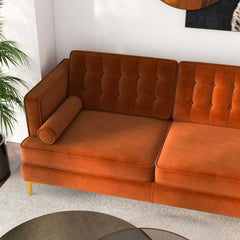 Brooke Mid-Century Modern  Sectional Sofa