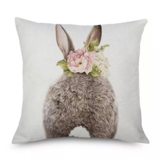 Easter Throw Pillow Cover- 18x18 inch