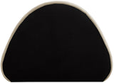Rudy Contemporary Plush Faux Shearling Fabric Bed with Rounded Headboard for Modern Bedrooms