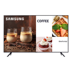 Samsung BE75C-H BEC-H Series - 75" LED-backlit LCD TV - Crystal UHD - 4K - for digital signage