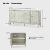 Bulanini Wide Sideboard WHITE