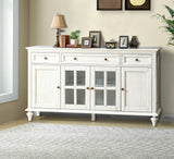 Alvise 3 Drawer Sideboard WHITE