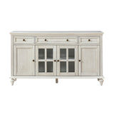 Alvise 3 Drawer Sideboard WHITE