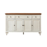 Hainrich 3 Drawer Sideboard WHITE
