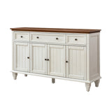 Hainrich 3 Drawer Sideboard WHITE