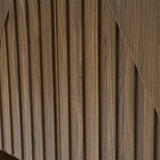 Dietreich Wooden Buffet Sideboard with Deep Embossed Texture