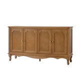4-Door Vintage Sideboard with Storage & Media