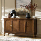 4-Door Vintage Sideboard with Storage & Media