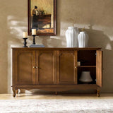 4-Door Vintage Sideboard with Storage & Media