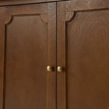 4-Door Vintage Sideboard with Storage & Media