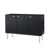 Roman Lacquer 3-Door Sideboard 47"
