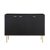 Roman Lacquer 3-Door Sideboard 47"