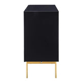 Roman Lacquer 3-Door Sideboard 47"